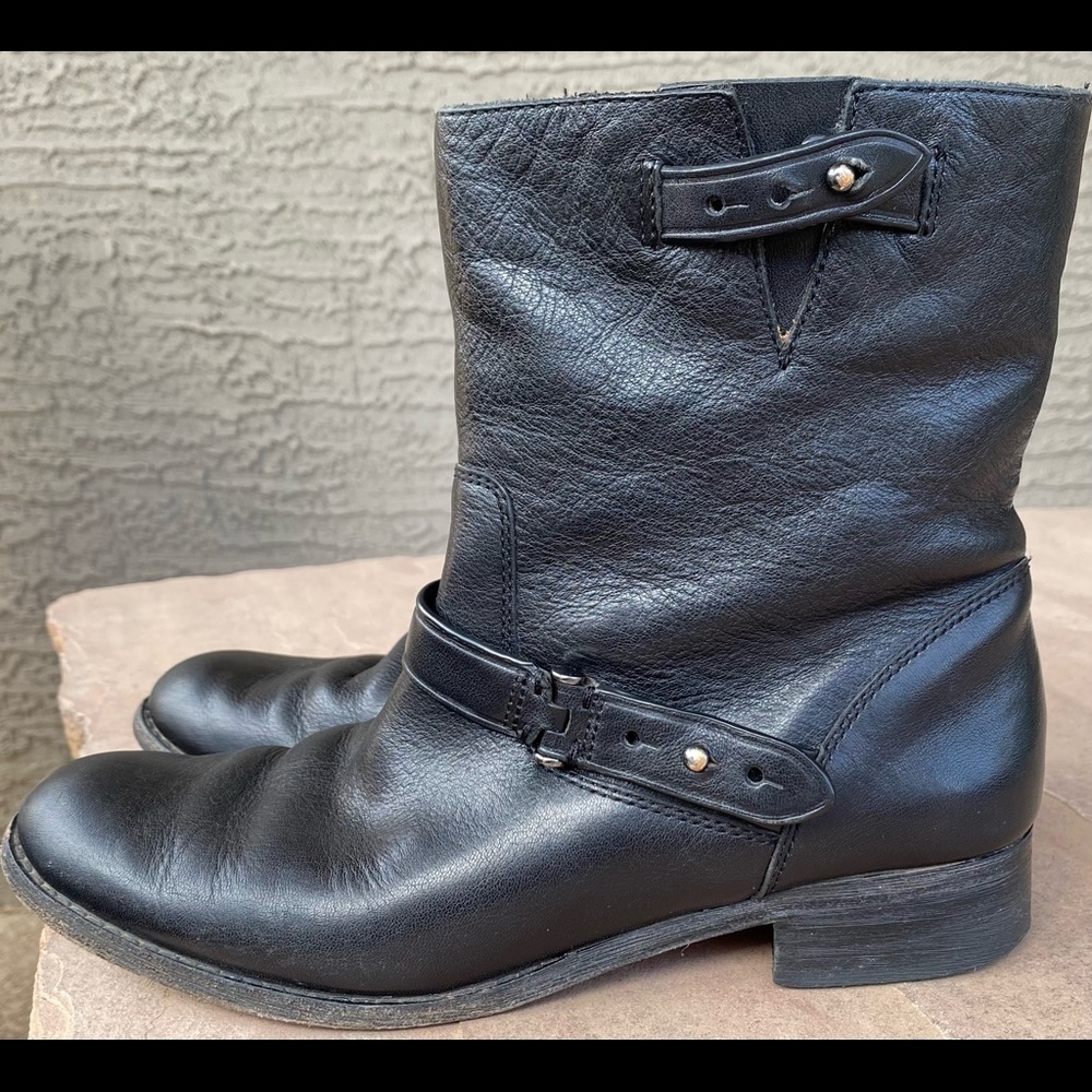 Authentic Coach leather boots